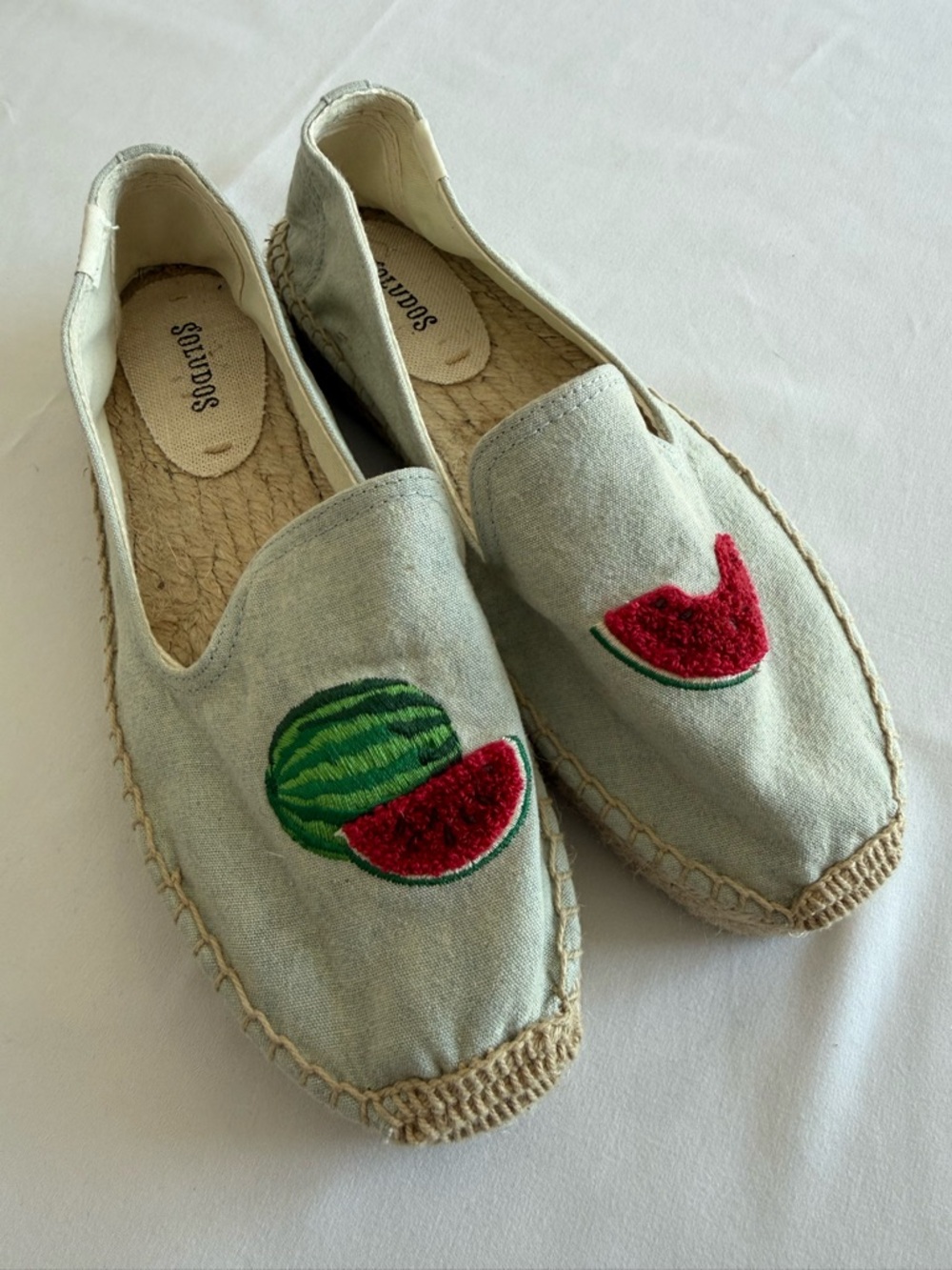 Soludos Watermelon Smoking Slipper